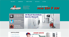 Desktop Screenshot of manisayetkiliservisi.com